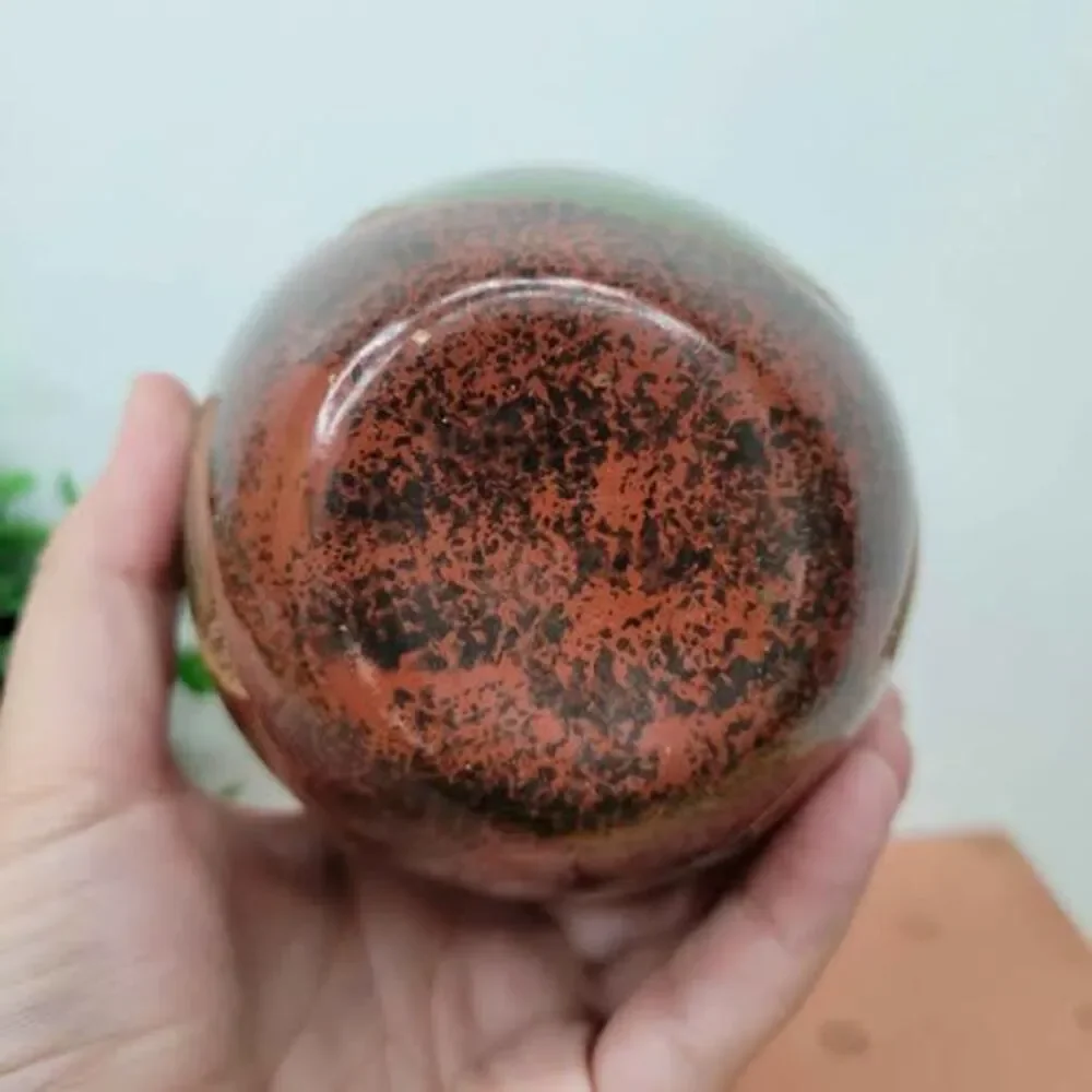 Handmade Nicaraguan Clay Vase with Butterfly Monkey & Turtle Folk Art Pottery